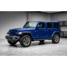 Бокові пороги Maya Blue (2 шт., Алюміній) для Jeep Wrangler 2018- рр