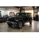 Боковые пороги Allmond Grey (2 шт., алюминий) для Jeep Wrangler 2018- гг