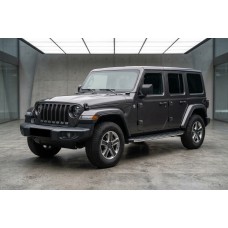 Бокові пороги BlackLine (2 шт., Алюміній) для Jeep Wrangler 2018- рр