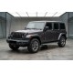Боковые Подножки BlackLine (2 шт., Алюминий) для Jeep Wrangler 2018- гг