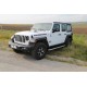 Боковые пороги Fullmond (2 шт., алюминий) для Jeep Wrangler 2018- гг