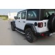 Бокові пороги Tayga V2 (2 шт., Алюміній) для Jeep Wrangler 2018- рр