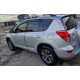 Накладки на арки (4шт, чорні, ABS-пластик) для Toyota Rav 4 2006-2013 рр