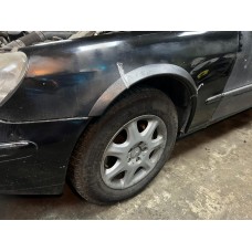 Накладки на арки (4 шт, черные, ABS-пластик) для Mercedes S-сlass W220