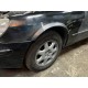 Накладки на арки (4 шт, черные, ABS-пластик) для Mercedes S-сlass W220