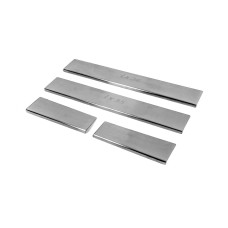 Накладки на пороги Carmos V3 (4 шт, нерж) для Hyundai IX-35 2010-2015 рр