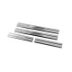 Накладки на пороги Carmos V2 (4 шт, нерж) для Volkswagen Amarok 2010-2022 гг