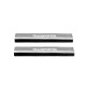 Накладки на пороги Carmos V2 (2 шт, нерж) для Volkswagen T5 Transporter 2003-2010 рр