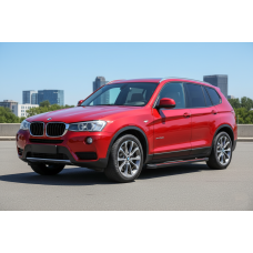 Боковые Подножки Maya Red (2 шт., Алюминий) для BMW X3 F-25 2011-2018 гг