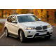 Бокові пороги Bosphore Grey (2 шт., Алюміній) для BMW X3 F25 2011-2018 рр