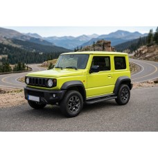 Боковые Подножки Bosphore Black (2 шт., Алюминий) для Suzuki Jimny 2018- гг