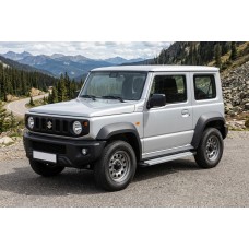 Бокові пороги Maya V2 (2 шт., Алюміній) для Suzuki Jimny 2018- рр