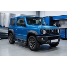 Боковые Подножки Maya Blue (2 шт., Алюминий) для Suzuki Jimny 2018- гг
