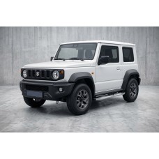 Боковые Подножки Mevsim Grey (2 шт., Алюминий) для Suzuki Jimny 2018- гг