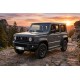Боковые Подножки Allmond Black (2 шт., Алюминий) для Suzuki Jimny 2018- гг