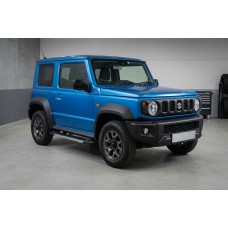 Бокові пороги RedLine (2 шт., Алюміній) для Suzuki Jimny 2018- рр