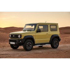 Бокові пороги Tayga V2 (2 шт., Алюміній) для Suzuki Jimny 2018- рр