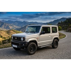 Бокові пороги Vision New Grey (2 шт., Алюміній) для Suzuki Jimny 2018- рр