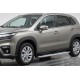 Боковые Подножки Mevsim Grey (2 шт., Алюминий) для Suzuki SX4 S-Cross 2021- гг
