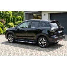 Боковые Подножки Sunrise (2 шт., Алюминий) для Suzuki SX4 S-Cross 2021- гг