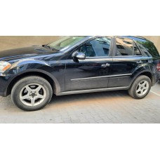Накладки на арки (4 шт, чорні, ABS-пластик) для Mercedes ML W164