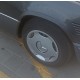 Накладки на арки 1989-1995 (4 шт, чорні, ABS-пластик) для Mercedes E-сlass W124 рр