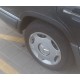 Накладки на арки 1989-1995 (4 шт, чорні, ABS-пластик) для Mercedes E-сlass W124 рр