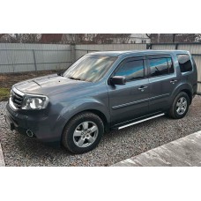 Вітровики (4 шт, HIC) для Honda Pilot 2008-2015 рр