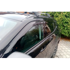 Ветровики на окна (4 шт, HIC) для Jeep Compass 2016- гг