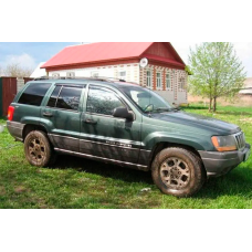 Ветровики на окна (4 шт, HIC) для Jeep Grand Cherokee WJ 1999-2004 гг