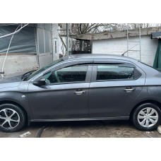 Вітровики (4 шт., Sunplex Sport) для Peugeot 301