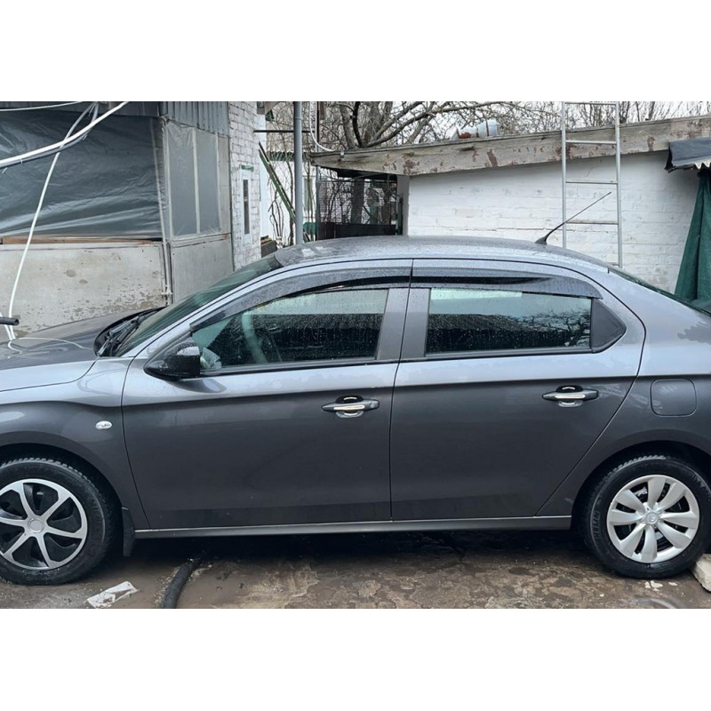 Вітровики (4 шт., Sunplex Sport) для Peugeot 301