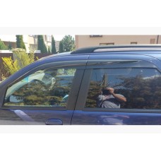 Ветровики (4 шт, Sunplex Sport) для Fiat Siena 1998- гг