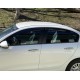 Ветровики (4 шт, Sunplex Sport) для Fiat Tipo 2016- гг