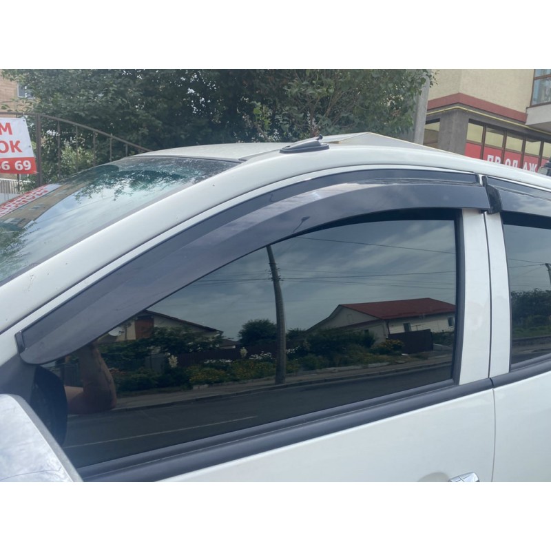 Ветровики (4 шт, Sunplex Sport) для Mitsubishi L200 2015-2025 гг