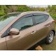Ветровики (4 шт, Sunplex Sport) для Hyundai IX-35 2010-2015 гг