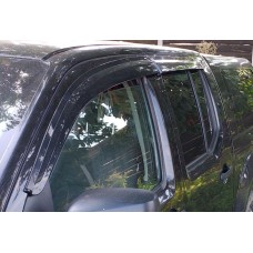 Вітровики (4 шт., Sunplex Sport) для Nissan NP300 1999-2015
