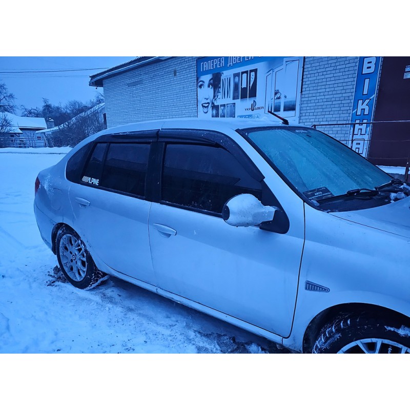 Вітровики (4 шт., Sunplex Sport) для Renault Symbol 2008-2013 рр