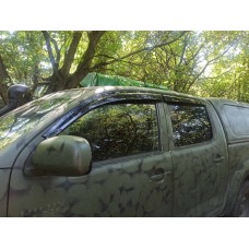 Вітровики (4 шт., Sunplex Sport) для Toyota Hilux 2015- рр