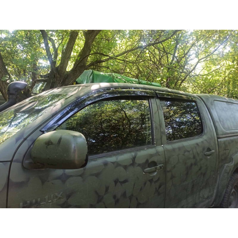 Вітровики (4 шт., Sunplex Sport) для Toyota Hilux 2015- рр