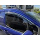 Вітровики з хромом (4 шт., Sunplex Chrome) для Ford Courier 2014-2023 рр