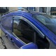 Вітровики з хромом (4 шт., Sunplex Chrome) для Ford Courier 2014-2023 рр