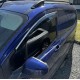 Вітровики з хромом (4 шт., Sunplex Chrome) для Ford Courier 2014-2023 рр