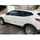 Вітровики з хромом (4 шт., Sunplex Chrome) для Nissan Qashqai 2014-2021 рр