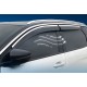 Вітровики з хромом (4 шт., Sunplex Chrome) для Peugeot 3008 2016-2023 рр