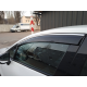 Вітровики з хромом (4 шт., Sunplex Chrome) для Renault Clio V 2019- рр