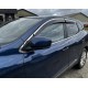Вітровики з хромом (4 шт., Sunplex Chrome) для Renault Kadjar