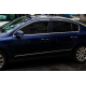 Ветровики с хромированным молдингом (4 шт., Sunplex Chrome) для Volkswagen Passat B6 2006-2012 гг