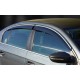 Вітровики з хромом SD (4 шт., Sunplex Chrome) для Volkswagen Passat B8 2015-2023 рр