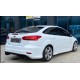 Спойлер Sedan LIP (Sunplex, чорний) (107,2см *5,5см) для Ford Focus III 2011-2017 рр